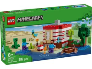 LEGO 21275 Minecraft Dom TNT w dżungli