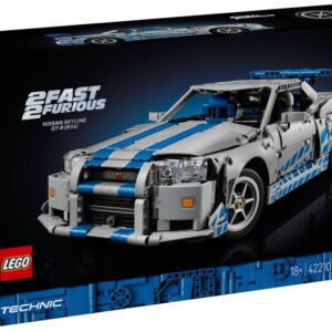 LEGO 42210 Technic Samochód Nissan Skyline GT-R (R34) z filmu Za szybcy, za wściekli
