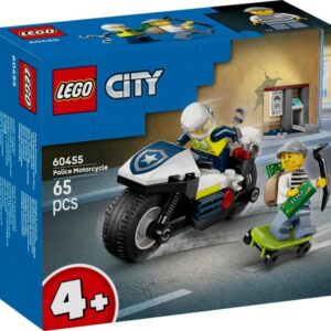 LEGO 60455 City Pościg na motocyklu policyjnym