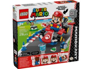 LEGO 72043 Super Mario Mario Kart - Interaktywna figurka LEGO Mario i Standard Kart