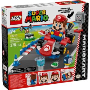 LEGO 72043 Super Mario Mario Kart - Interaktywna figurka LEGO Mario i Standard Kart