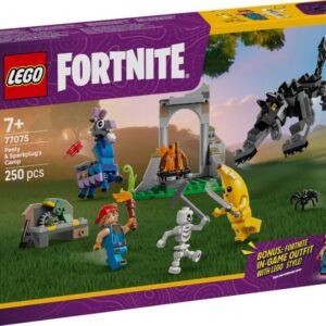 LEGO 77075 Fortnite Skórek i Iskra oraz obóz