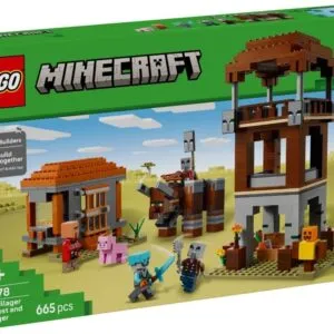 LEGO 21278 Minecraft Kryjówka rozbójników i dewastatorów