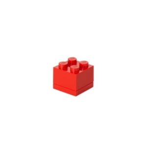 LEGO 40111730 Pojemnik na drobiazgi 2x2 MINI czerwony
