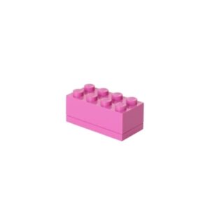 LEGO 40121739 Pojemnik na drobiazgi 4x2 MINI różowy
