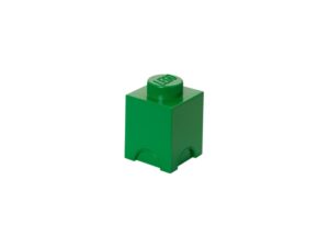 LEGO 40011734 Pojemnik na klocki 1x1 zielony