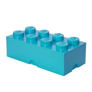 LEGO 40041743 Pojemnik na klocki 4x2 lazurowy