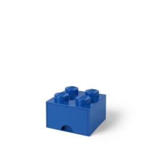 LEGO 40051731 Pojemnik na klocki z szufladą 2x2 niebieski
