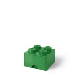 LEGO 40051734 Pojemnik na klocki z szufladą 2x2 zielony