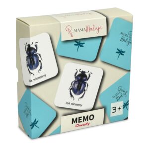 Gra pamięciowa dla dzieci memo Owady