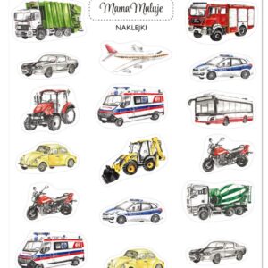 Naklejki Pojazdy