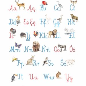 Plakat edukacyjny Alfabet