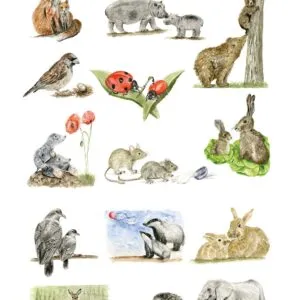 Plakat Jak dobrze, że jesteś A3