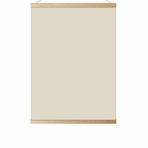 Dębowy wieszak na plakat A4