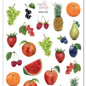 Naklejki Owoce