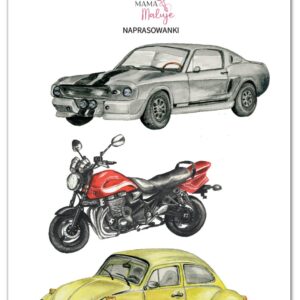 Naprasowanki Pojazdy