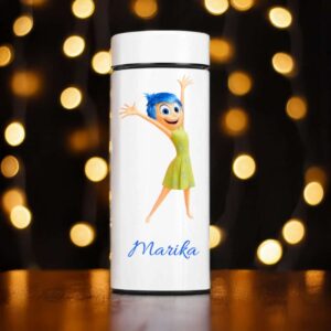 Kubek termiczny z wyświetlaczem LED i nadrukiem UV – idealny prezent dla fana "W głowie się nie mieści"