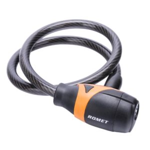 Zamknięcie spiralne 84355 10 x65 cm KLUCZ ROMETczarno-pomarańcz. et logo ROMET - Oficjalny Sklep Romet