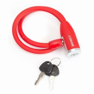 Zamknięcie spiralne 84356 10 x65 cm KLUCZ ROMETczerwone et logo ROMET - Oficjalny Sklep Romet