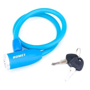 Zamknięcie spiralne 84356 10 x65 cm KLUCZ ROMETniebieskie et logo ROMET - Oficjalny Sklep Romet