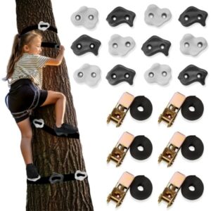 Zestaw do wspinaczki po drzewach HyperMotion - 18 elementów