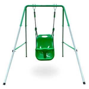 Huśtawka dla niemowląt i małych dzieci z pasem bezpieczeństwa