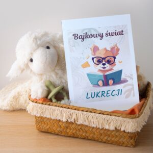 Księga Baśni Zielona Sowa z własnym nadrukiem na okładce