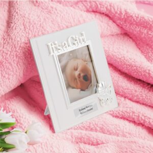 Ramka na zdjęcie It's a Girl z dedykacją na narodziny i chrzest