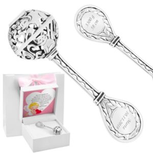 Na chrzest: srebrna grzechotka 0,925 z grawerem po obu stronach