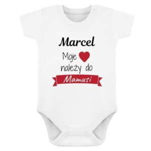 Na narodziny dziecka personalizowane body niemowlęce z nadrukiem