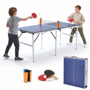 Przenośny, składany stół do ping ponga, Tenis stołowy Hyper Motion dla dzieci i młodzieży 152 x 73 x 69 cm