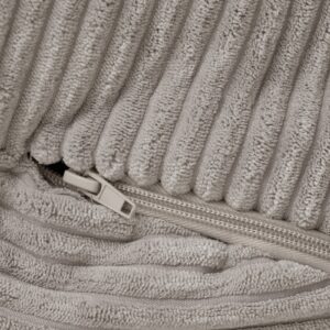 MISIOO Huggy Bear Fotel dla Dzieci, 68x45, beżowy, sztruks premium