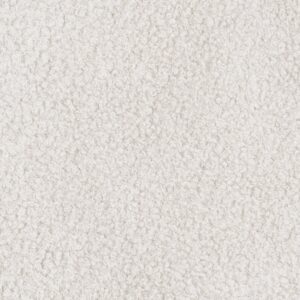MISIOO Puffy Square Fotel, 77x67x50, kremowy, baranek