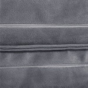 MISIOO Mata, 160x160x5cm, gwiazda, szara, velvet