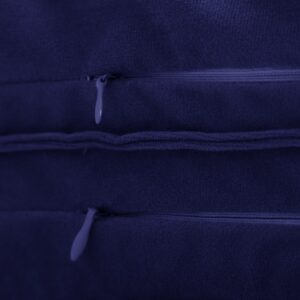 MISIOO Mata, 160x160x5cm, gwiazda, granatowa, velvet