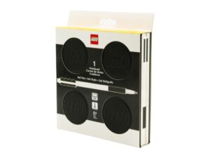 LEGO 53567 Classic Kwadratowy notatnik LEGO z długopisem - Czarny