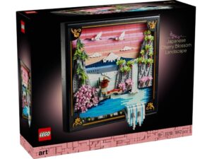 LEGO 31218 ART Japoński krajobraz z kwitnącą wiśnią