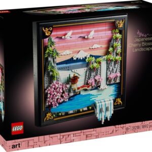 LEGO 31218 ART Japoński krajobraz z kwitnącą wiśnią
