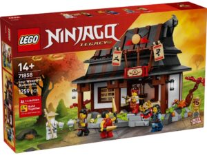 LEGO 71858 Ninjago Kuźnia Cztery Bronie