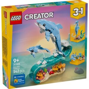 LEGO 31385 Creator Zwierzęta morskie: piękny delfin