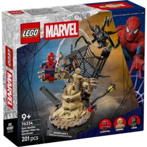 LEGO 76334 Super Heroes Epicka bitwa: Spider-Man kontra Sandman