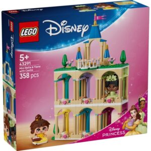 LEGO 43291 Disney Princess Mała Bella i Tiana z zamkiem