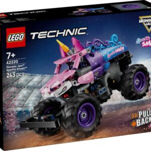 LEGO 42220 Technic Monster Jam Sparkle Smash z napędem typu pull-back