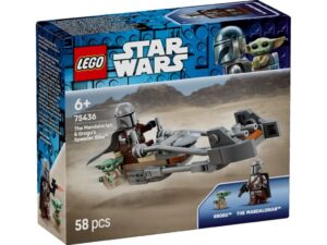 LEGO 75436 Star Wars Śmigacz Mandalorianina i Grogu