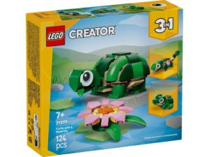 LEGO 31377 Creator Żółw i kwiat lilii wodnej