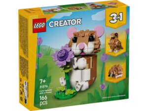 LEGO 31376 Creator Uroczy chomik z kwiatkiem