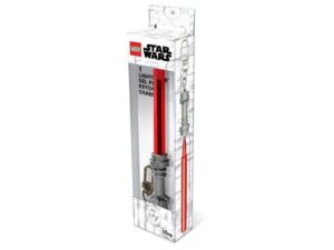 LEGO 53509 Classic Star Wars – żelowy długopis Świetlny Miecz z klipsem (czerwony)