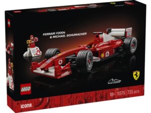LEGO 11375 Icons Ferrari F2004 i Michael Schumacher