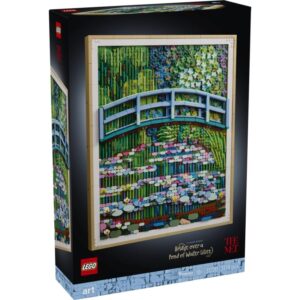 LEGO 31220 ART Claude Monet - Most nad stawem z liliami wodnymi