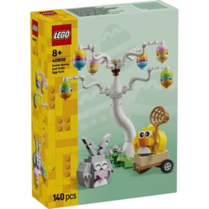 LEGO 40808 Iconic Poszukiwanie pisanek z zajączkiem i kurczaczkiem